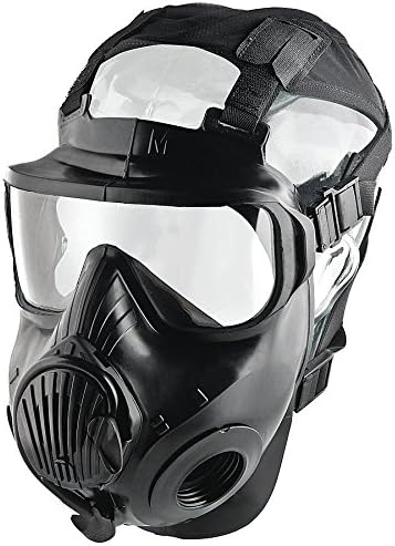 Mask, Twin Port, PU Lens, Rubber Facepc, S