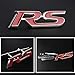 Rs Car Front Grille Badge Emblem for Rennsport or Rally Sport