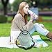 Reusable Lunch Bags Insulated Lunch Tote Large Neoprene Waterproof Lunch Pouch Picnic Lunch Box with Water Bottle Bag for Kids,Women