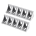 10pcs 3030 Aluminum Alloy Corner Brackets Right Angle Joint Brace Fastener for Furniture Doors and (35×35×28mm)