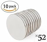 HANDYMAG N52 rare earth strong disc magnets. 1.26