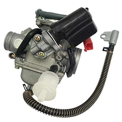 150cc Carburetor for GY6 4 Stroke Engines Electric Choke Motorcycle Scooter 152QMJ 157QMI with Air Filter Intake Manifold
