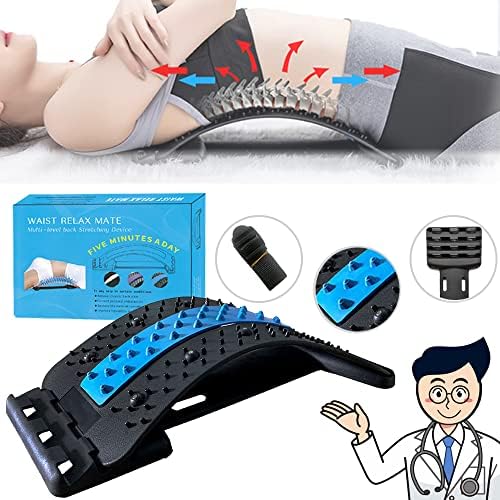 Back Cracker Board,Back Stretcher for Lower Back Pain Relief Back