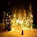 kingleder Warm White Wine Bottle Cork Lights, 6 Pack AAA Battery Operated Wine Bottle String Lights for DIY, Wine Decor, Christmas, Halloween, Wedding