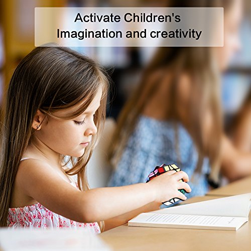 Megaminx Cube, Roxenda 3x3x3 Pentagonal Speed Cube Dodecahedron Magic Cube Puzzle Toy