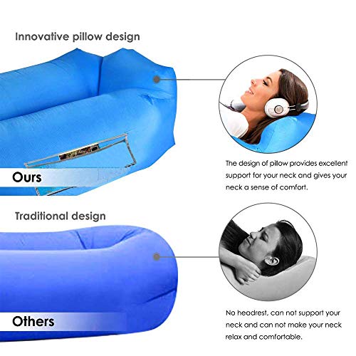 Sports Outdoors Compression Sacks Yidoo Inflatable Lounger Air