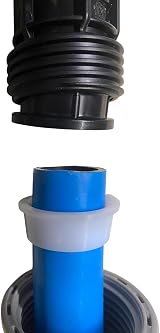 Cost Wise MDPE 10 Bar Elbow Fittings 20mm 1/2" BSP Male/Female Water Pipe view 2