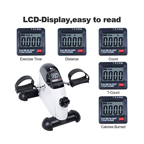 himaly-Mini-Exercise-Bike-Pedal-Exerciser-Portable-Home-Leg-Arm-Training-Cycle-Bike-with-LCD-Display-Adjustable-Resistance-Knob-for-Gym-Fitness Himaly Mini Exercise Bike Portable Pedal Exerciser Gym Fitness Leg Arm Training Adjustable Resistance with LCD Display…