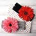 CT CRAFT LLC Black Elastic Crochet Headband Ribbon for Sewing Tutu Hair Stretchy Bows Accessories Waistband Baby Boy Girl 1-1/4 inch (30mm) x 5 Yards x 2 Rolls