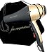 ADVANCED INFRARED CERAMIC HAIR DRYER - Professional Ionic Blow Dryer with Long-Life Salon A/C Motor, 3 Temps - Very Hot, Hot, Cool AND Instant Cool Shot Button, 1900W 8’ Cord, Velvet Pouch