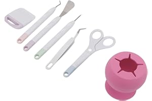 DIY Craft Tools Set, Crafting Tools with Micro Blades and Reverse Grip Tweezers, Engraving Tools for Paper Cutting Scrapbooki