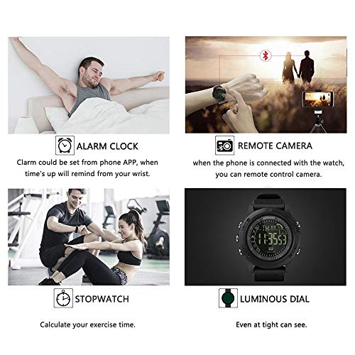 Smartwatch Hombre Deporte Reloj Inteligente Hombre Deporte con Estilo Smartwatch para Deportes y Aire Libre con… - Imagen 7