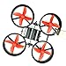 EUDAX 4 Sets 4-blade FPV Propeller Red / Blue CW CCW Props for Tiny Whoop Inductrix H36 E010 RC Micro Quadcopter