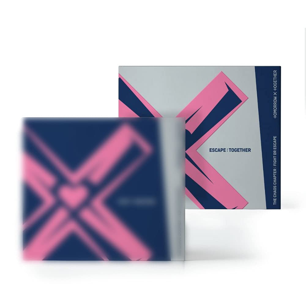 TOMORROW X TOGETHER TXT THE CHAOS CHAPTER : FIGHT OR ESCAPE TOGETHER Ver. [+Extra Photocard and Sticker] (ESCAPE : TOGETHER)