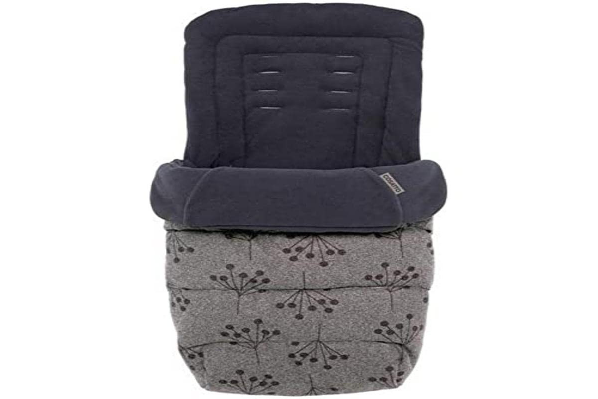 Cosatto Universal Footmuff – Cosy Toes, All Season Luxury Quilted Pram, Pushchair, Stroller Liner Liner, Washable, With Kangaroo Pouch For Hands (Hedgerow)