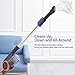Orfeld Cordless Vacuum Cleaner, Stick Vacuum Cleaner 2 in 1 with 18 kPa Powerful Suction, Up to 50 Minutes Autonomy for Home and Car Cleaning - Blue