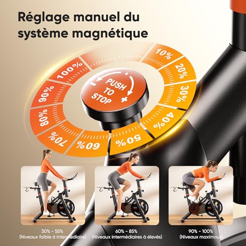 Magnetic Resistance Exercise Bike for Home
