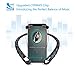 Bluetooth Headphones Bluenin Wireless Headphones Neckband Retractable Earbuds Noise Cancelling Stereo Headset Sport Sweatproof Earphones with Mic for iPhone Andriod Cell Phone Tablets TV (Black)