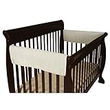 Leachco Easy Teether XL Side Crib Rail Cover, 2 Pack, Ivory