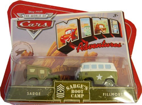 Disney Cars Mini Boot Camp - Sarge & Fillmore