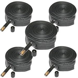 Vavert 26″ x 1.75-2.1 Mountain Bike Inner Tubes – Schrader Valve (Pack of 5)