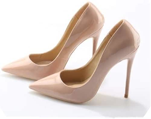 Green HX Nude High Heels Wedding Shoes Party Pump Shoes