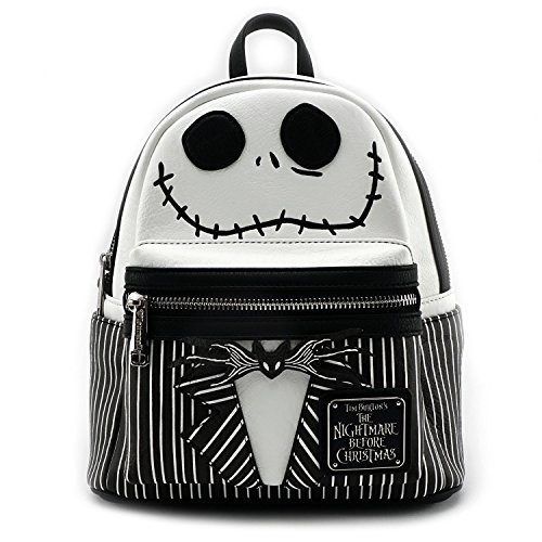 Loungefly x The Nightmare Before Christmas Jack Cosplay Faux Leather Backpack (One Size, Black)