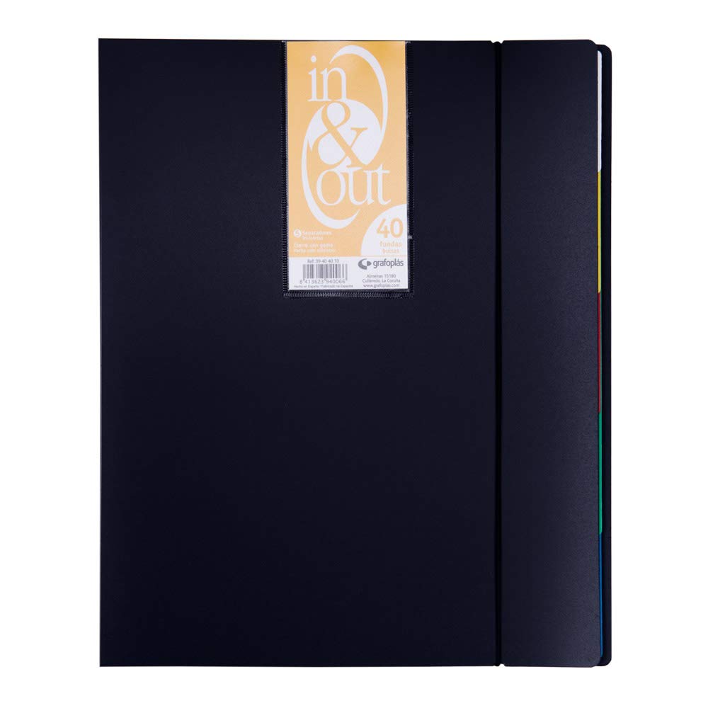 Grafoplas - Price List Folder with 40 Removable Sleeves / 80 Sides