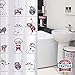 Tatkraft Funny Cats Fabric Shower Curtain Liner 72X72 Waterproof Polyester 12 Shower Rings Hooks Incl