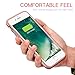 iPhone 7 Plus Battery Case, Sgrice Ultra-Slim (0.52 in) Lightweight(3.9oz) Portable Charger iPhone 7 Plus (5.5 inch)4880mAh Extended Battery Case Back Up Power Bank for iPhone 7 Back Up (Rose Gold)