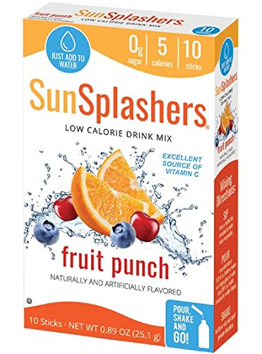 SUNSPLASHERS Fruit Punch, 120 Count