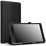 Moko Samsung Galaxy Tab PRO 8.4 Case - Slim Folding Cover Case for Galaxy TabPRO 8.4 Android Tablet, BLACK (With Smart Cover Auto Wake / Sleep. WILL NOT Fit Samsung Galaxy Tab 4 8.0)