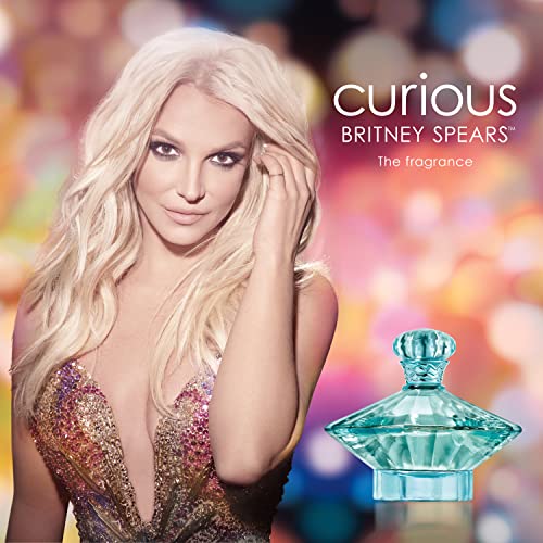Britney Spears Curious, Eau De Parfum EDP Spray for Women, 1.7 Fl Oz