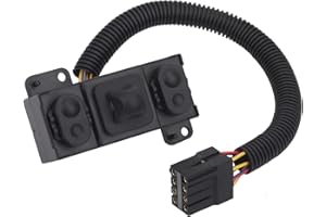 AiYiGu Driver Side Power Seat Switch Adjust Tilt Control Compatible with Ford F150 F250 F350 F450 F550 Supper Duty/ F650 F750 E150 E250 E350 E450/ Lincoln 1993-2014 Replaces PSW106 F65Z-14A701-AA