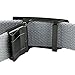 moonsix Canvas Web Belts for Men,Solid Color Casual Military Style Belt,Navy Blue