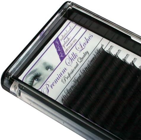 Individual Eyelash Extensions / Silk Eyelash Extension C Curl 0.15mm 0.20mm 0.25mm 8-15mm Mix Length (0.20)