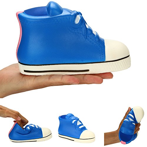 Squishies Jumbo,ZOMUSAR Cute Shoes Scented Squishy Charm Slow Rising Stress Reliever Toy (as Show)