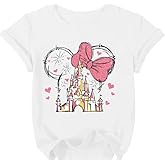 Magical Shirt for Girls Cute Graphic Tee Holiday Family Vacation Shirts Kids Short Sleeve Outfits Tops