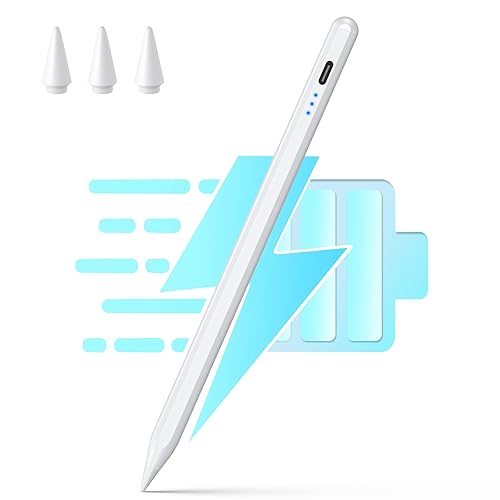 JAMJAKE Stylus Pen for iPad 2018-2025, 10 Mins Fast Charge with