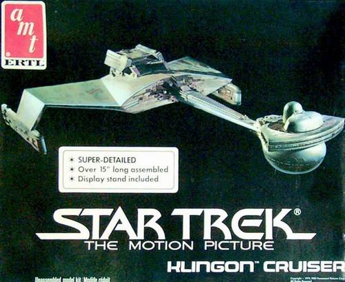 Star Trek The Motion Picture Klingon Cruiser Model Kit by AMT Ertl