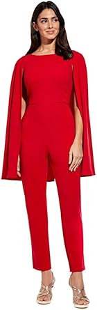 adrianna papell knit crepe jumpsuit