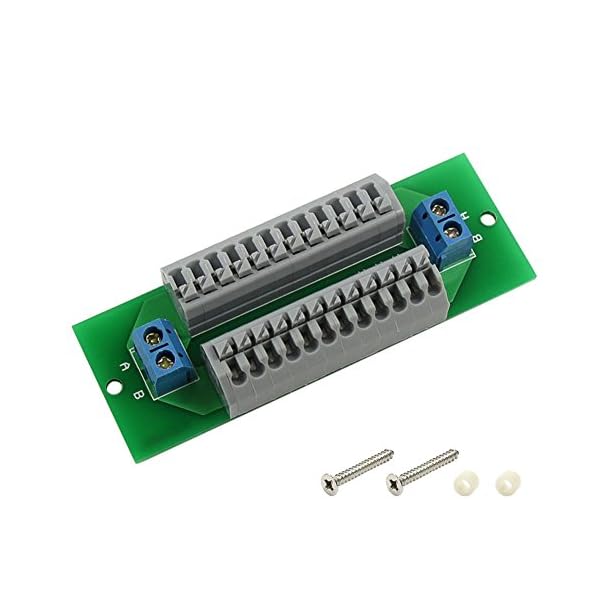 Evemodel Stromverteilungsplatine SV 24+2 FDK mit Federklemmen Schnellanschlußklemmen ohne Schraube PCB008-1-EU