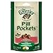 FELINE GREENIES PILL POCKETS Natural Cat Treats Salmon Flavor, 1.6 oz. Pack (45 Treats) primary