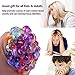 11 PCS Sensory Fidget Toys Squeeze Stress Relief Blood Toys 280+Water Beads/Fluffy Slime/Squeeze Ball/Squishy Stress Balls/Fidget Mesh Marble/Liquid Motion Timer for Kids Adult ADHD ADD Anxiety Autism