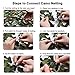 iunio Camo Netting Camouflage Netting, Camo Net Bulk Roll Camouflage Mesh Nets for Hunting Blind Deer Stand Military Party Decorations Sunshade Camping Shooting (16.4ftx4.9ft, Desert)