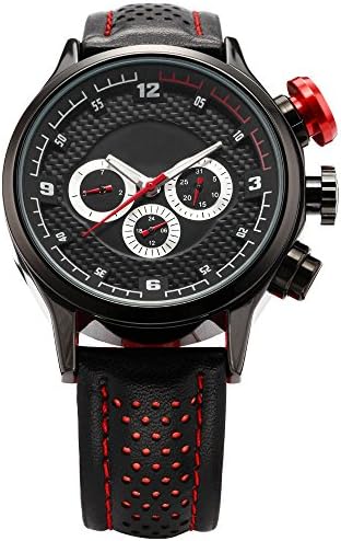 SZSYHWD Men's Business Wrist Watch Waterproof 300M Black