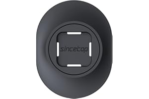 sincetop Series Q [ Quad ] Universal Adhesive Adapter - Slim Design,Quick Connect to Series Q All Bike, Motorcycle, Car Mounts, and More