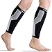 Calf Compression Sleeve (1 PAIR) - FavorGear Performance Leg Compression Socks for Men and Women- Varicose Veins/Compression Calf Guards Relieves Lower Leg Pain and Cramps /Runners Calves Circulation