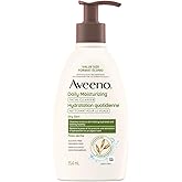 Aveeno Daily Moisturizing Face Wash, Facial Cleanser, Dry Skin, Non-GMO Oat, Daily Wash, Paraben Free, Fragrance Free, 354-mL