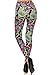 Print Leggings Peacock Royalty (F371-OS)